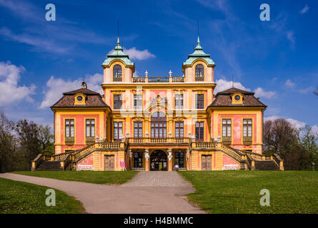 Deutschland, Baden-Wurttemberg, Metropolregion Stuttgart, Ludwigsburg, Schloss Favorite Stockfoto