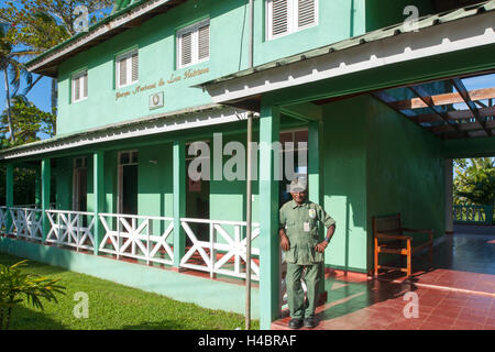 Der Dominikanischen Republik, im Osten, Sabana De La Mar, Nationalpark-Museum (Museo De La Naturaleza) Stockfoto