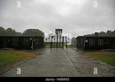 Polen, Ostsee, Lagune, Stutthof, Sztutowo, Konzentrationslager, Museum Stockfoto