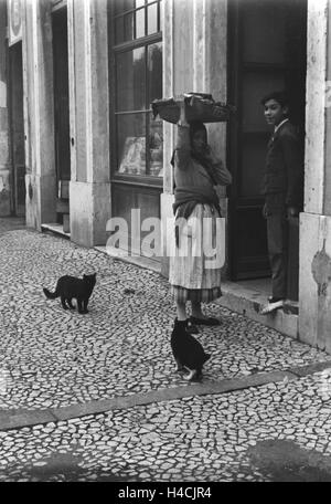 Eine Reise Nach Italien, Italienisch 1930er Jahre. Eine Reise nach Italien, 1930er Jahre Stockfoto