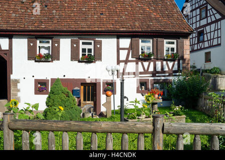 Deutschland, Baden-Wurttemberg, Sulz am Neckar, Bauernhaus im Bezirk Hause Mühl im Bach, Stockfoto