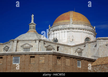 Spanien, Andalusien, Stadt Cadiz, Catedral Nueva Stockfoto