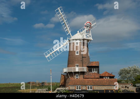 Windmühle am Cley-Next-the-Sea, Norfolk, England Stockfoto