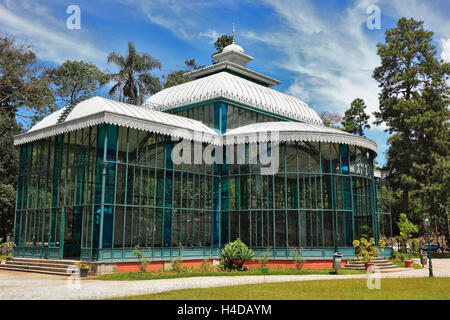 Kristall-Palast Palacio de Cristal, Petropolis ist eine Stadt im Bundesstaat Rio De Janeiro, Brasilien Stockfoto