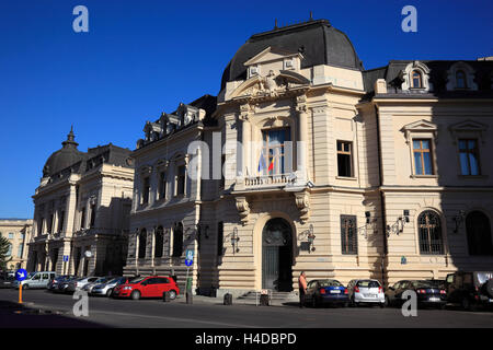 Zentralbibliothek der Universität Bukarest, Rumänien Stockfoto