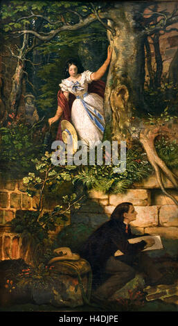 Abenteuer des Malers Joseph Binder 1860 Moritz von Schwind 1804-1871 Malers Deutsch Deutschland Stockfoto