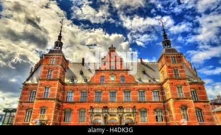 Bahnhof von Helsingor in Dänemark, Europa Stockfoto