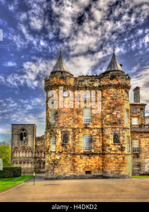 Der Palace of Holyroodhouse in Edinburgh - Schottland Stockfoto