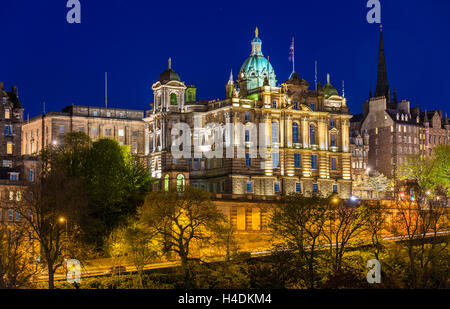 Bank of Scotland in Edinburgh Gebäude Stockfoto