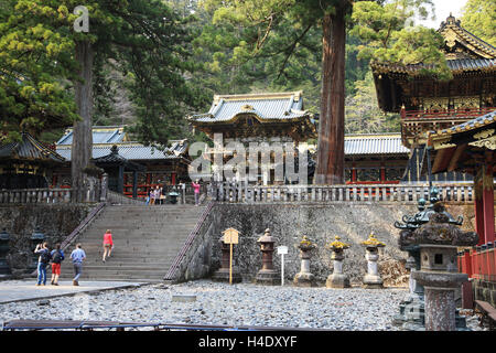 Japan, Präfektur Tochigi, Nikko, Geschichtliches, Yomeimon Toren, UNESCO-Welterbe Stockfoto