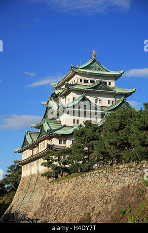 Japan, Nagoya, Präfektur Aichi-Nagoya Castle Stockfoto