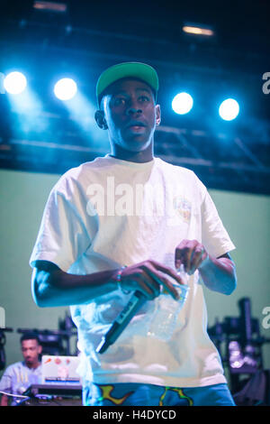 Tyler, The Creator führt auf Neon-Wüste-Musik-Festival am 28. Mai 2016 in El Paso, Texas. Stockfoto