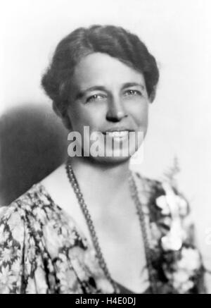 Eleanor Roosevelt (1884-1962), Ehefrau des Franklin D Roosevelt, der 32. Präsident der USA. Foto-1933 Stockfoto