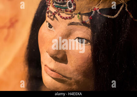 Russland, Kamtschatka Krai, Petropawlowsk-Kamtschatski (Peter und Paul). Stadt von Vitus Bering im Jahre 1740 gegründet. Kulturmuseum. Stockfoto