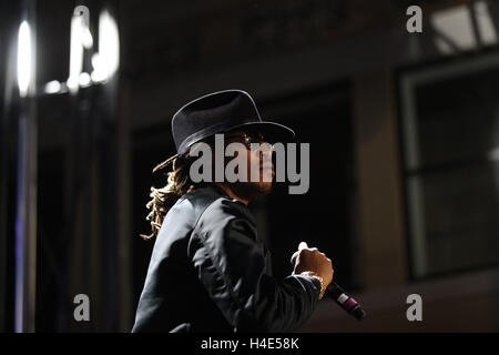 Zukunft führt auf Neon-Wüste-Musik-Festival am 28. Mai 2016 in El Paso, Texas. Stockfoto