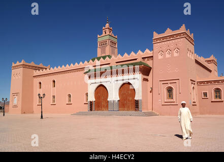 Stadt-Moschee in Zagora, Südmarokko Stockfoto