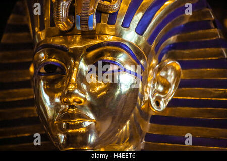 Die Totenmaske von Tutanchamun In Kairo Museum Kairo Ägypten Stockfoto