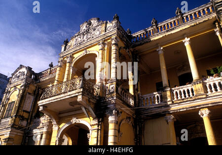 französischer Kolonialarchitektur, Phnom Penh, Kambodscha Stockfoto