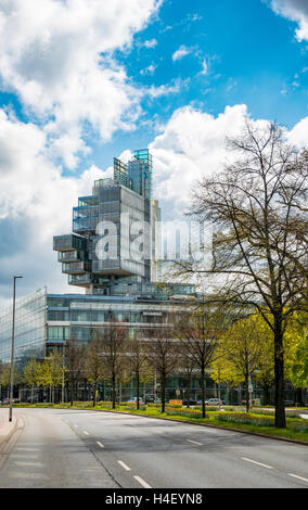 Nord deutsche Landesbank, moderne Architektur, die Nord/LB Hauptquartier, Friedrichswall Street, Hannover, Niedersachsen, Deutschland Stockfoto