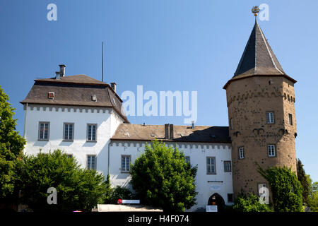 Burg Linz Schloss, Linz bin Rhein, Rheinland, Rheinland-Pfalz Stockfoto