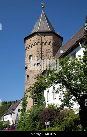 Burg Linz Schloss, Linz bin Rhein, Rheinland, Rheinland-Pfalz Stockfoto