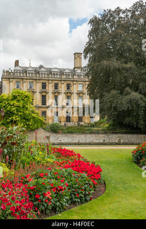 Clare College und Gärten, Cambridge, Cambridgeshire, England Stockfoto