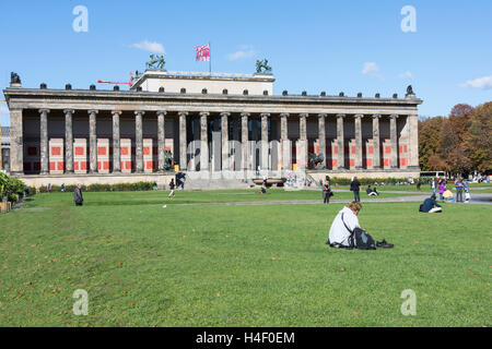 Der Palast des Alten Museums in Berlin. Stockfoto