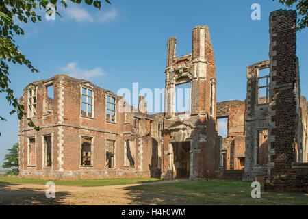 Houghton House Ruinen, Ampthill, Bedfordshire, England Stockfoto