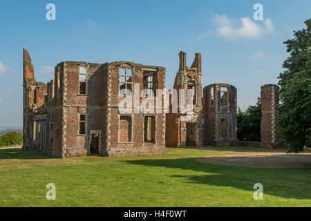 Houghton House Ruinen, Ampthill, Bedfordshire, England Stockfoto