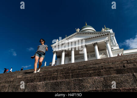Dom von Helsinki, Helsinki, Finnland Stockfoto