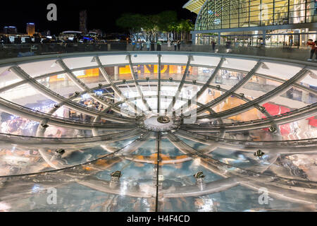 Shoppes at Marina Bay Sands in Singapur Stockfoto