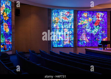 Musée Marc Chagall (Nationalmuseum Marc Chagalls biblische Botschaft), Nizza, Departement Alpes-Maritimes, Frankreich Stockfoto