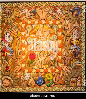 Anatole Jakovsky Internationales Museum für Naive Kunst, Nizza, Alpes-Maritimes Abteilung, Frankreich Stockfoto