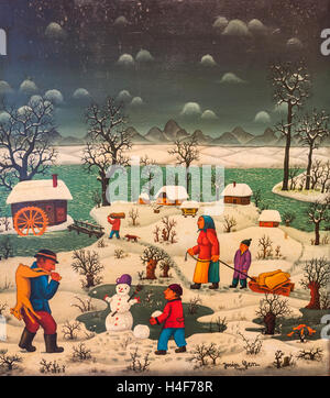 Anatole Jakovsky Internationales Museum für Naive Kunst, Nizza, Alpes-Maritimes Abteilung, Frankreich Stockfoto