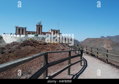 Fuerteventura: Punta La Entallada Leuchtturm, erbaut zwischen 1953 und 1954 Stockfoto