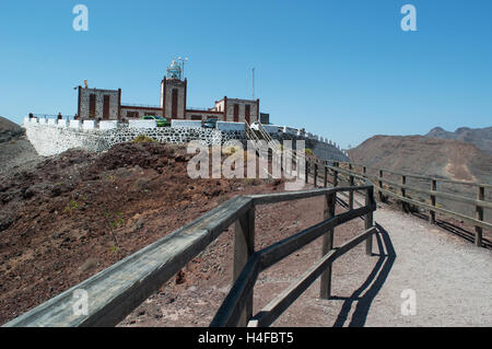 Fuerteventura: Punta La Entallada Leuchtturm, erbaut zwischen 1953 und 1954 Stockfoto