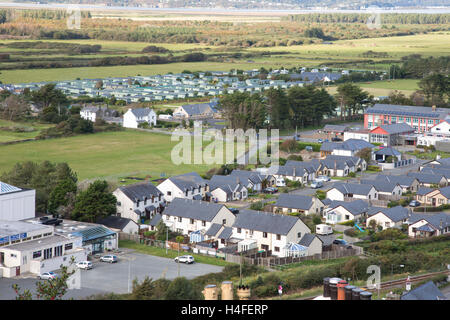 Der walisischen Stadt Harlech, Gwynedd, North Wales, UK Stockfoto