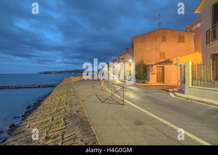 Antibes, Côte d ' Azur, Frankreich: Altstadt Stockfoto