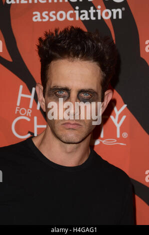 Los Angeles, Ca, USA. 15. Oktober 2016. Joey McIntyre an Heiterkeit für Charity 5. jährlichen Los Angeles Varieté-Show: Seth Rogen Halloween am Hollywood Palladium am 15. Oktober 2016 in Los Angeles, Kalifornien. © David Edwards/Medien Punch/Alamy Live-Nachrichten Stockfoto