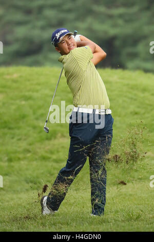 Hideki Matsuyama, 16. Oktober 2016 - Golf: Japan Open Golf Championship 2016 Finale in Sayama Golf Club, Saitama, Japan.  (Foto von Nippon News/AFLO) Stockfoto