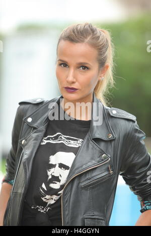 49 Festival Internacional de Cinema fantastische de Catalunya-Sitges 2016.  Julia Ducomau. Stockfoto