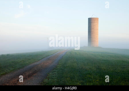 "Nebel, Silo #2" Southern Illinois Stockfoto