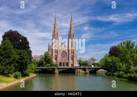 Strassburg Paulskirche - St.-Pauls-Kirche in Straßburg, Elsass, Frankreich Stockfoto