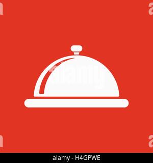 Bahnhof Taskleistensymbol. Frühstück und Mittagessen, Abendessen, Restaurant-Symbol. Wohnung Stock Vektor