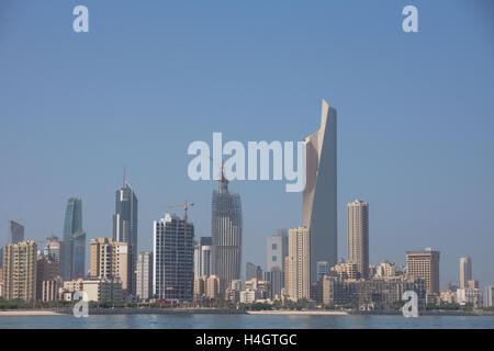 Al Hamra Tower, Hochhaus, Kuwait Stockfoto