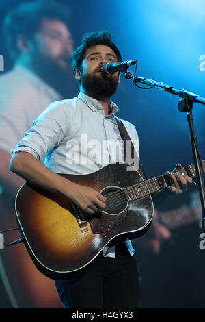 Englische Sängerin Passagier führt beim Colours of Ostrava Music Festival, Tschechische Republik, 17. Juli 2016. Stockfoto