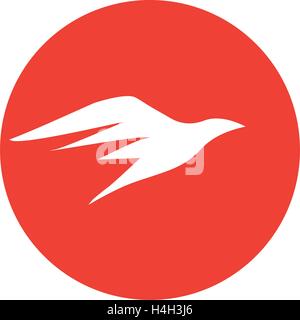 Airline-Design-Konzept. AI-10 unterstützt. Stock Vektor