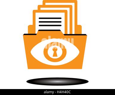 Komprimieren von Daten-Symbol. AI 8 unterstützt. Stock Vektor