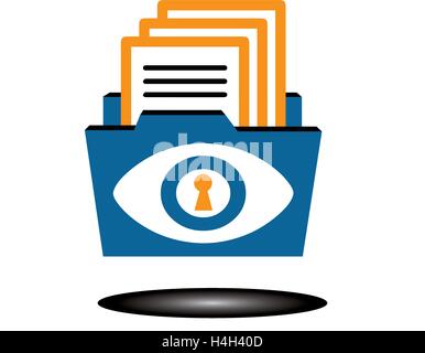 Komprimieren von Daten-Symbol. AI 8 unterstützt. Stock Vektor