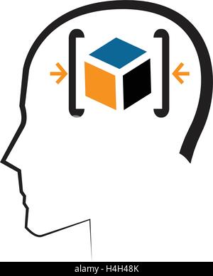 Volk und wissen. AI-10 unterstützt. Stock Vektor